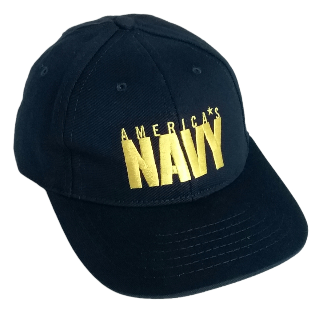 Americas Navy Cap Hat Adult Navy Blue Usa Adjustable